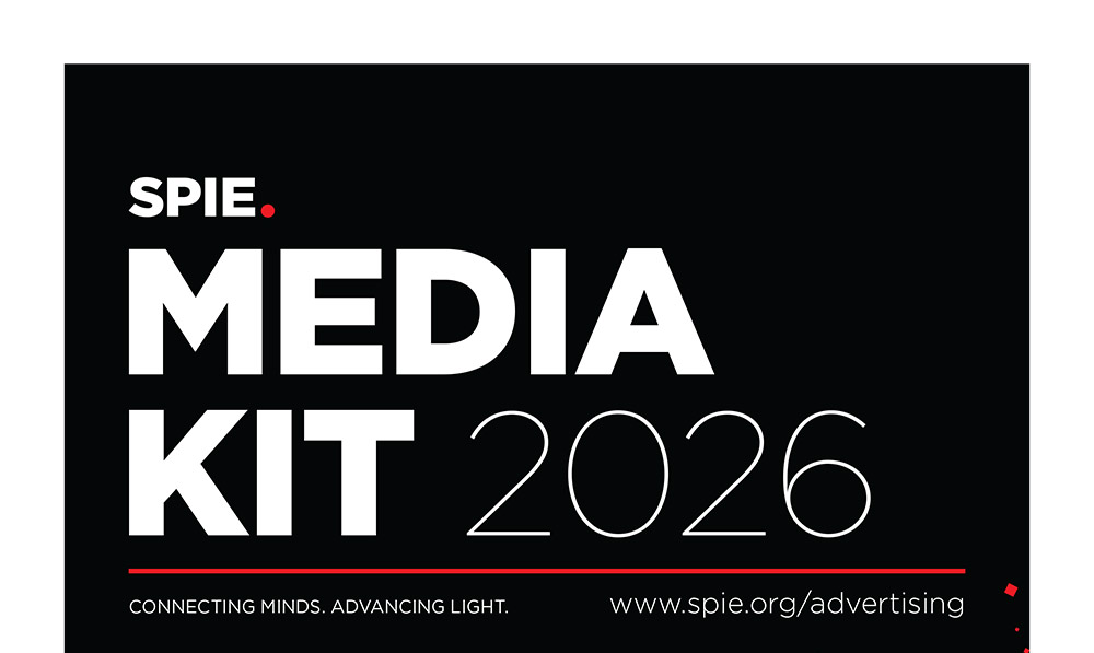 SPIE Media Kit 2026 written in white on a black background