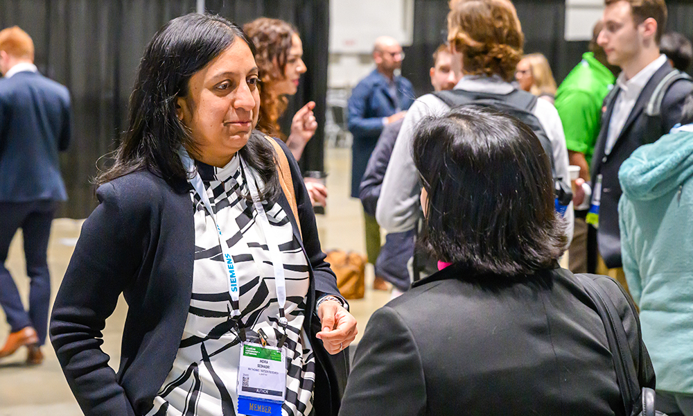 Conference attendees at SPIE Advanced Lithography network event