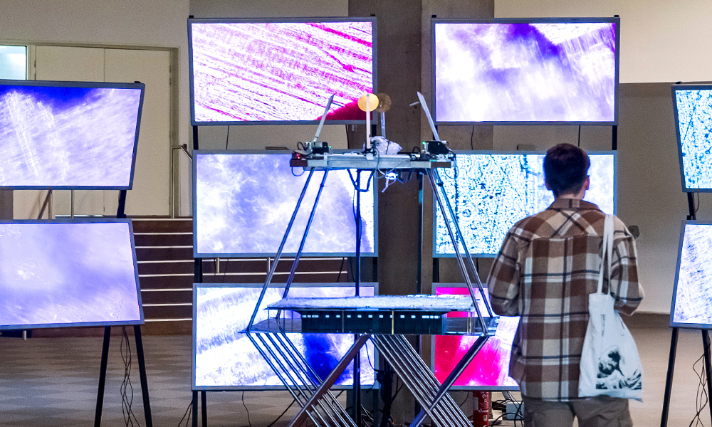 "Light Interference"—an art-science photonics exhibition onsite in Strasbourg