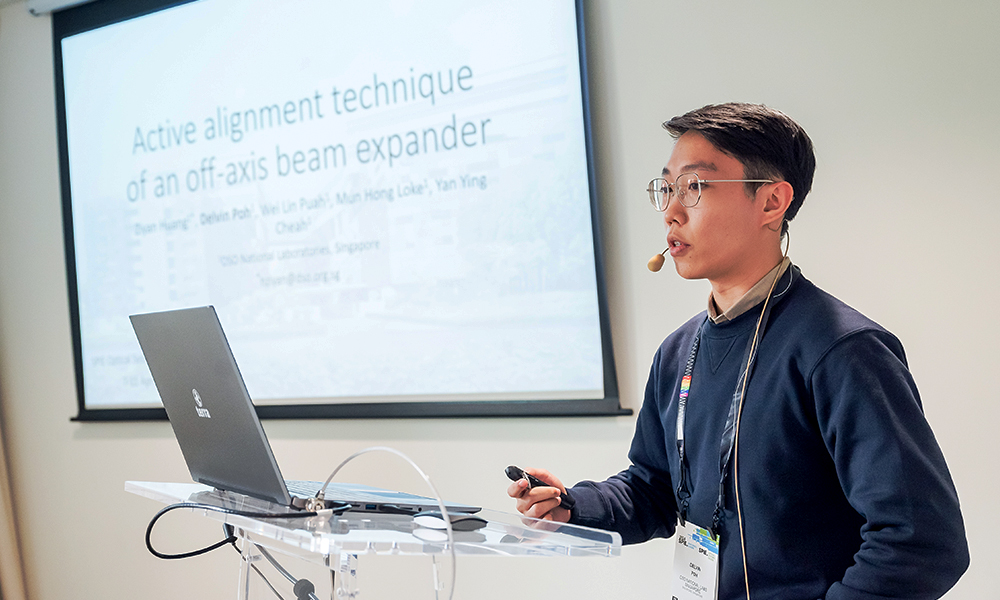 Attendees participating in SPIE professional development events