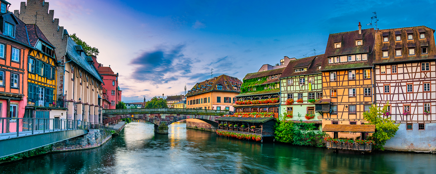 Strasbourg, France cityscape