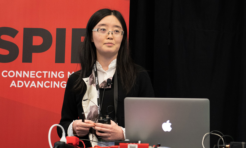 Presenter at SPIE conference