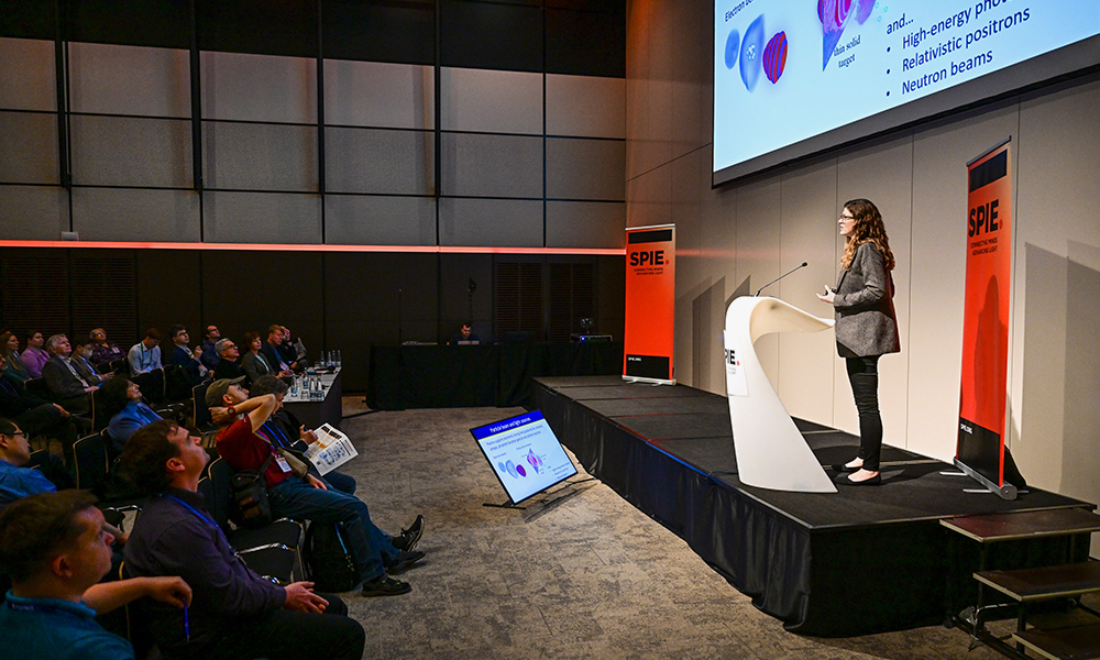 Speaker at SPIE Sensors + Imaging