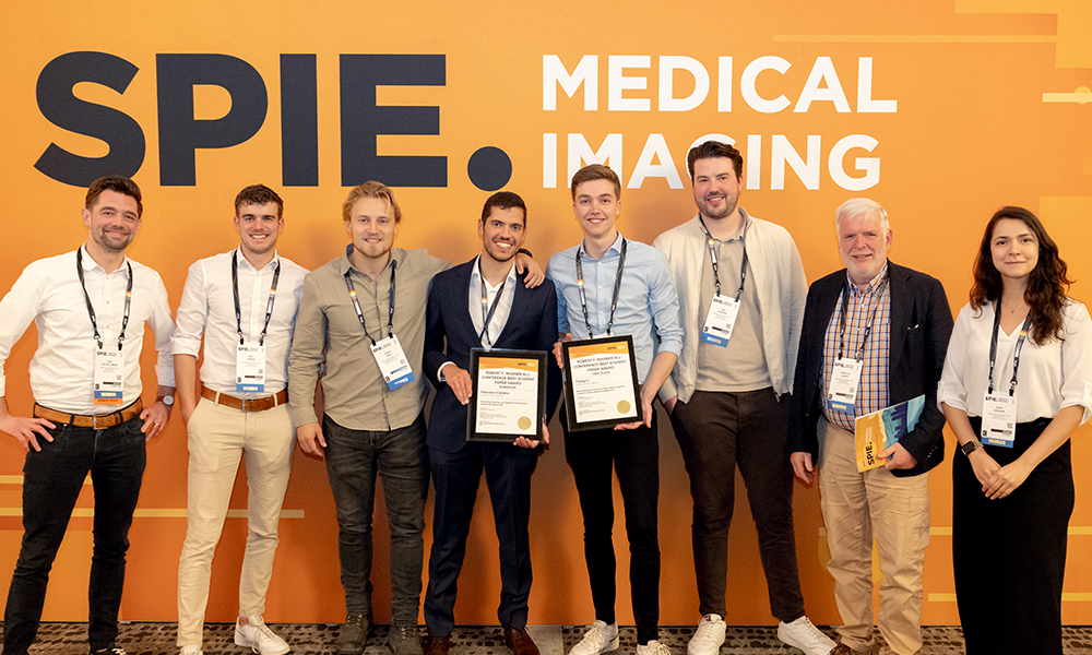 Recipients of awards at SPIE Medical Imaging