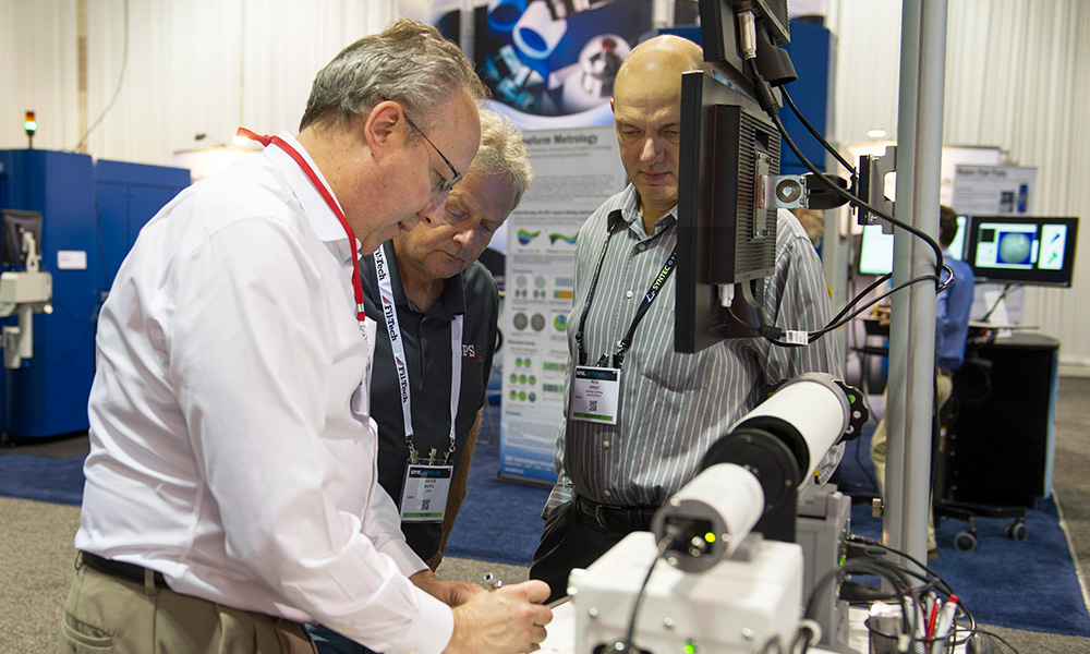 Technology presented at SPIE Optifab