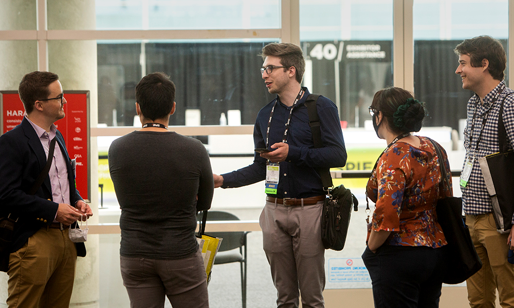 Attendees at SPIE Optics + Photonics professional development event