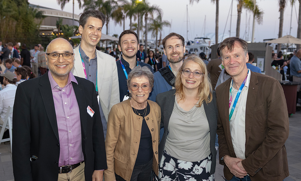 Attendees at a SPIE Optics + Photonics member event