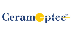 CeramOptec logo, SPIE Optics and Optoelectronics sponsor