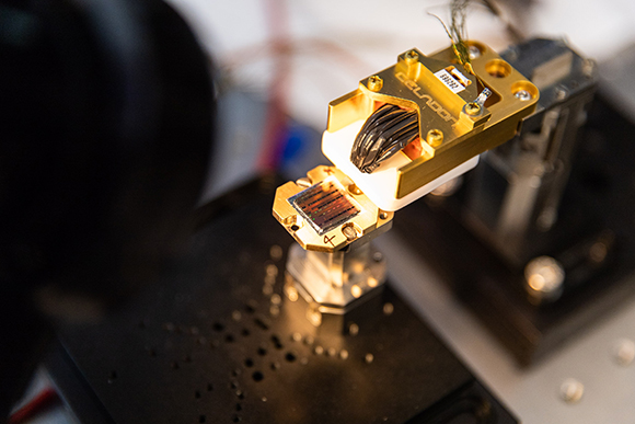 fabricating a silicon photonic chip