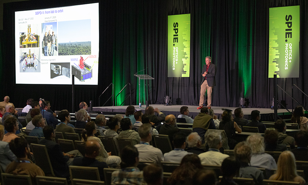 Harry A. Atwater of Caltech speaks at SPIE Optics + Photonics
