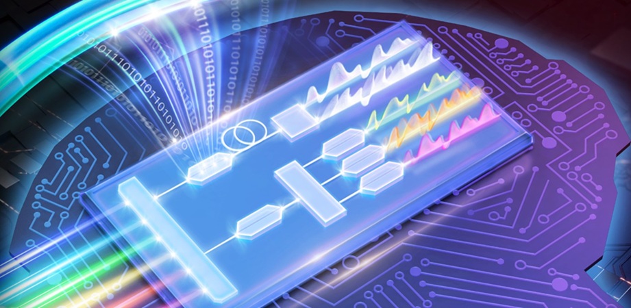  By directly leveraging light signals received from distributed acoustic sensing systems, the proposed photonic neural network architecture provides massive gains in accuracy and efficiency over conventional electronic computations. Image credit: N. Zou (Nanjing University).
