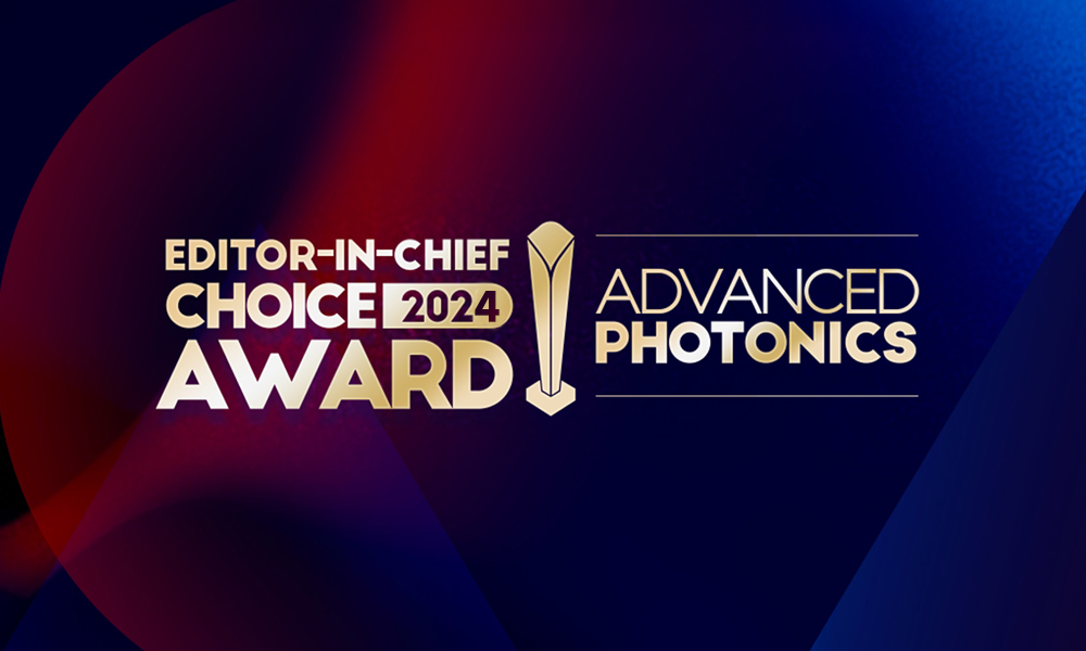 Branded image for the SPIE journal Advanced Photonics Editors-in-Chief best paper awards.
