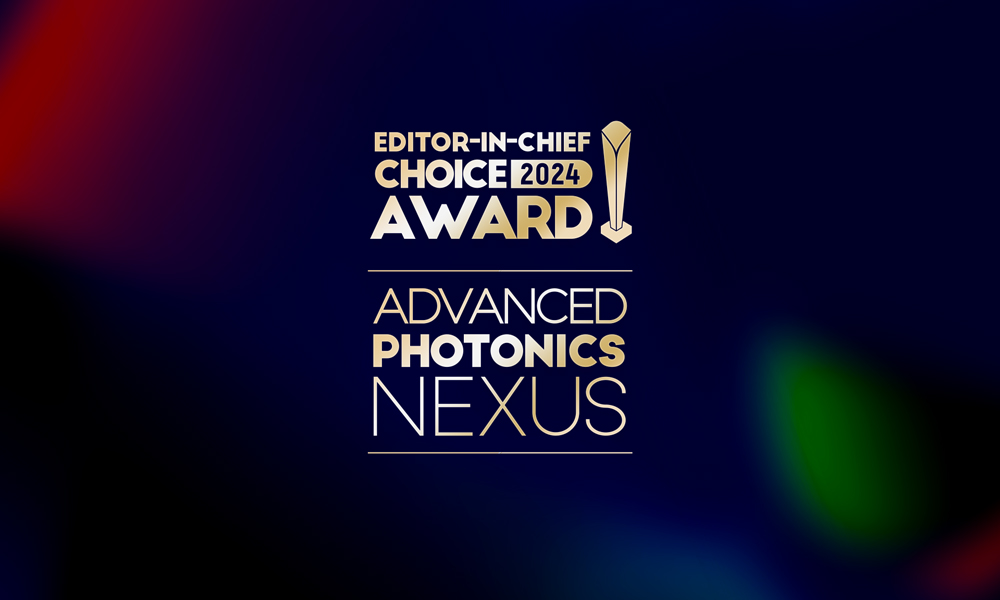 SPIE and CLP journal Advanced Photonics Nexus Editors-in-Chief recognize best paper from last year.