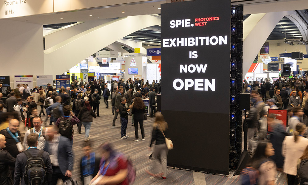 SPIE Photonics West 2025 exhibition opens. 