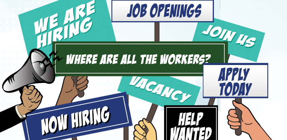 Signs of skilled labor shortage