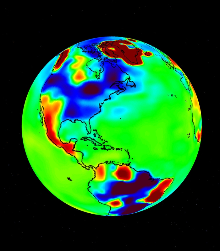 gravity map