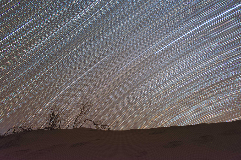 Star trails