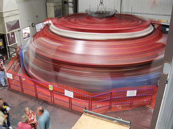 Spin casting
