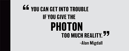 You can get into trouble if you give the photon too much reality
