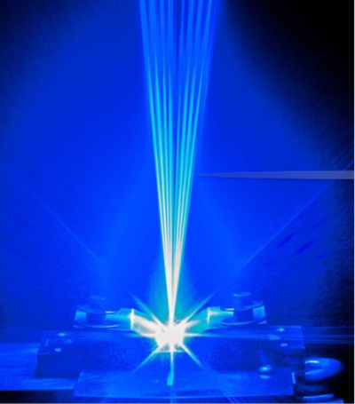 Blue semiconductor laser