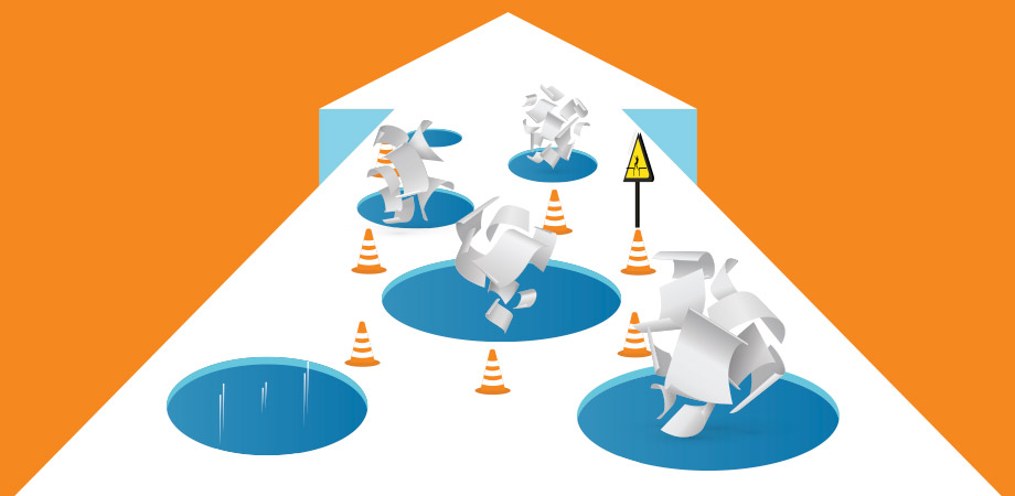 Proofreading and careful analysis can help authors avoid four pitfalls of scientific journal publishing.