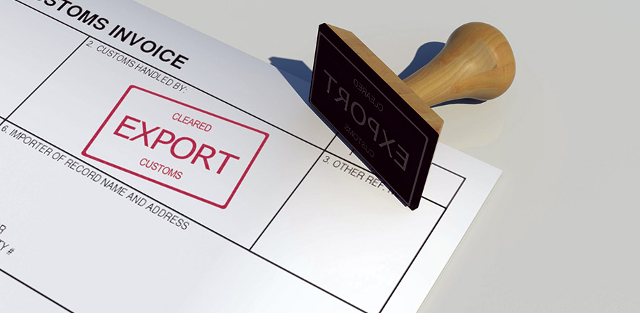 Export stamp