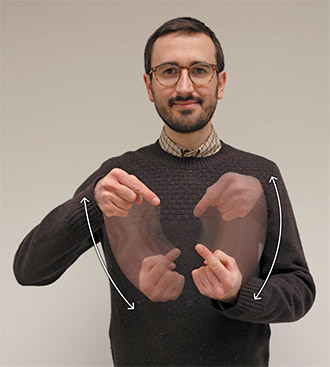 ASL sign for polarization